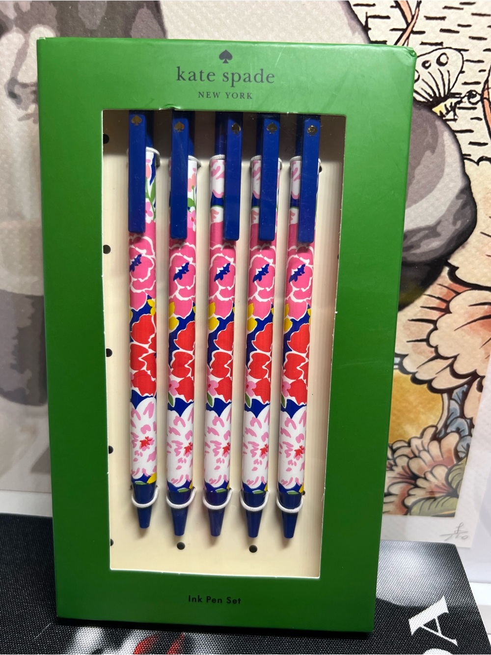 ✨SOLD✨ KATE SPADE ♠️ 🖊️ Sunset Blossoms Click Pens